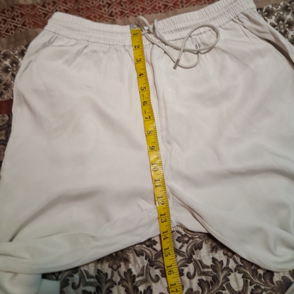 ATM Anthony Thomas Melillo Women Wide Leg Drawstring Pant Ivory SzM Office - Picture 11 of 14
